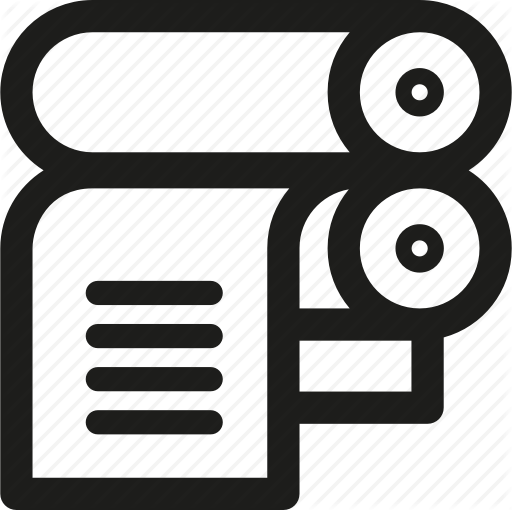 Newspaper Clipart Printer - Printing (512x510)