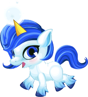 Unicorn-baby - Tiny Castle Unicorn (362x398)