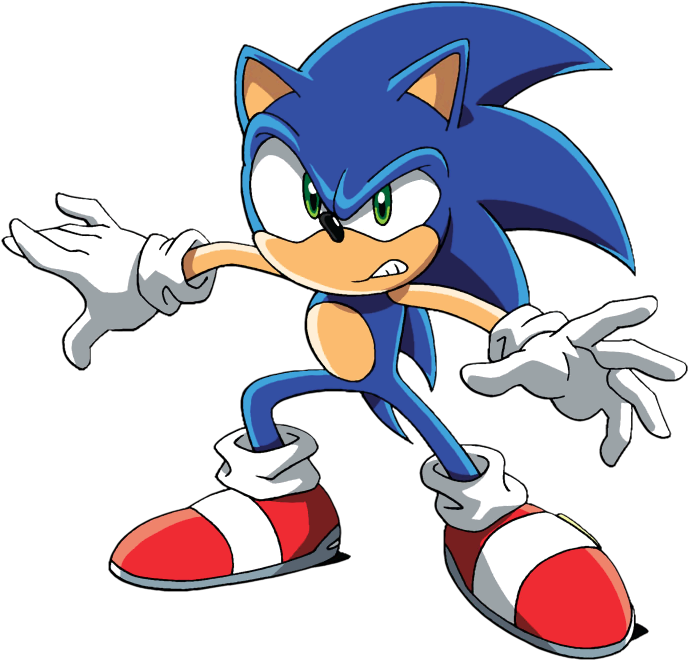 Sonic The Hedgehog Cartoon (718x713)