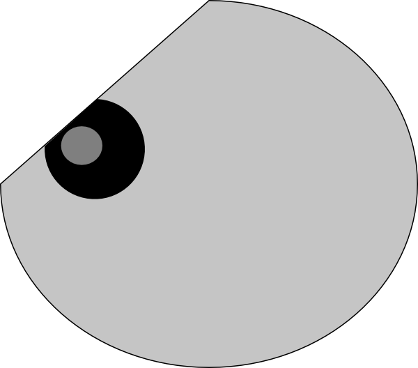 Angry Eye Clip Art (600x528)