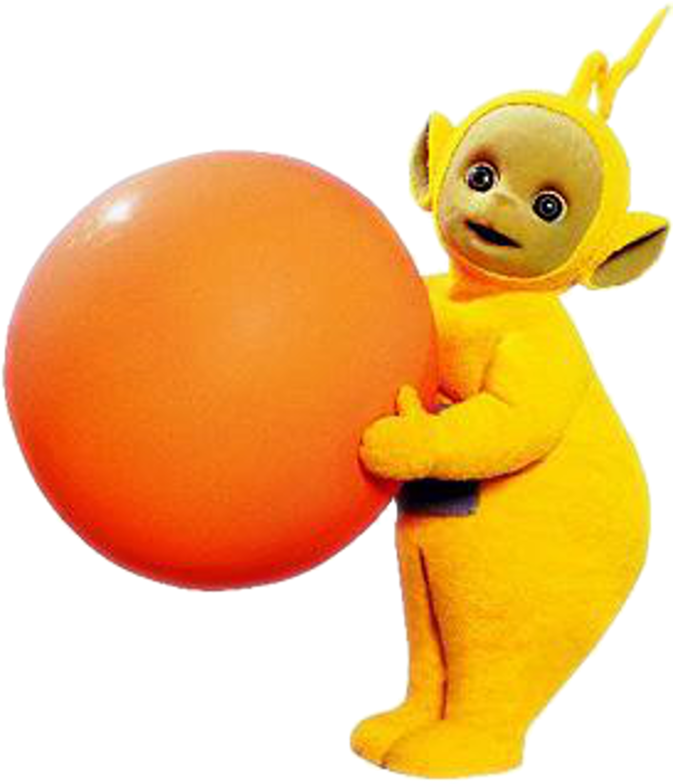 Cartoon Characters - Teletubbies Laa Laa Ball (1333x1600)