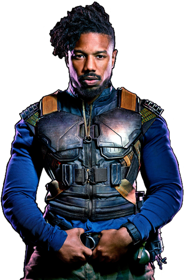 Eric Killmonger By Sidewinder16 - Black Panther Erik Killmonger (781x1023)