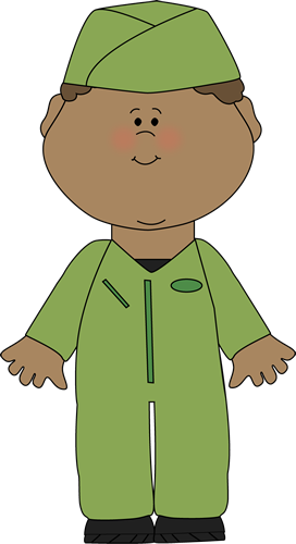 Veteran - Clipart - Cartoon (272x500)