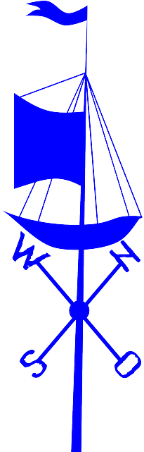 Vane Weather Vane, Ship, Blue, Vane - Ship (320x640)