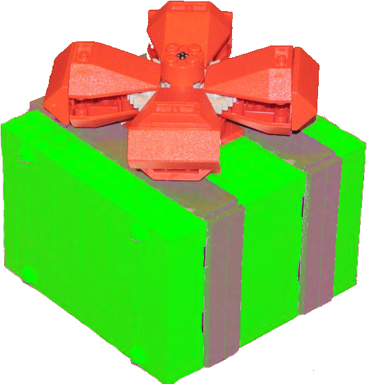 Lego Gift - Wrapping Paper (682x557)