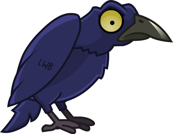 Menubird - Plants Vs Zombies Crow (590x458)