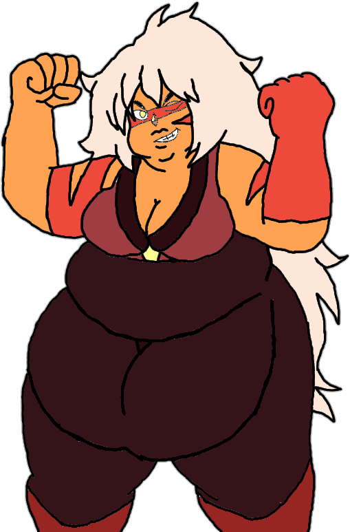 Fat Jasper By Godzilla511 - Cartoon (540x820)