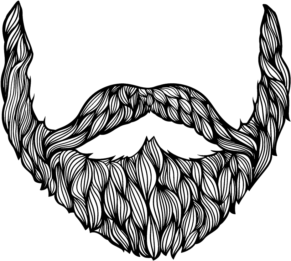 Beard Drawing - Beard Drawing (1000x906)