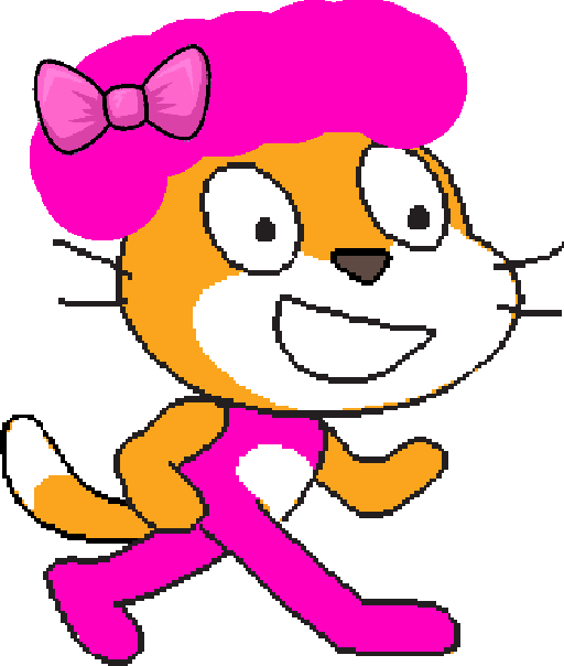 Scratch Cat Mom - Sprite In Programming (512x604)