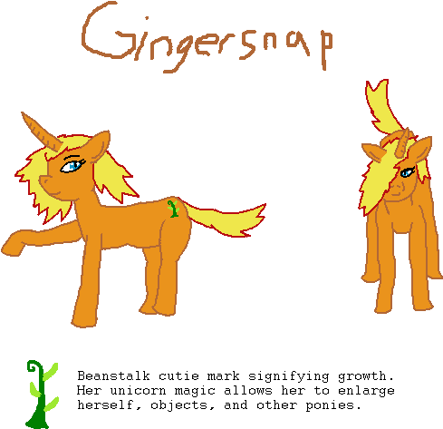 Gingersnap - Cartoon (525x498)