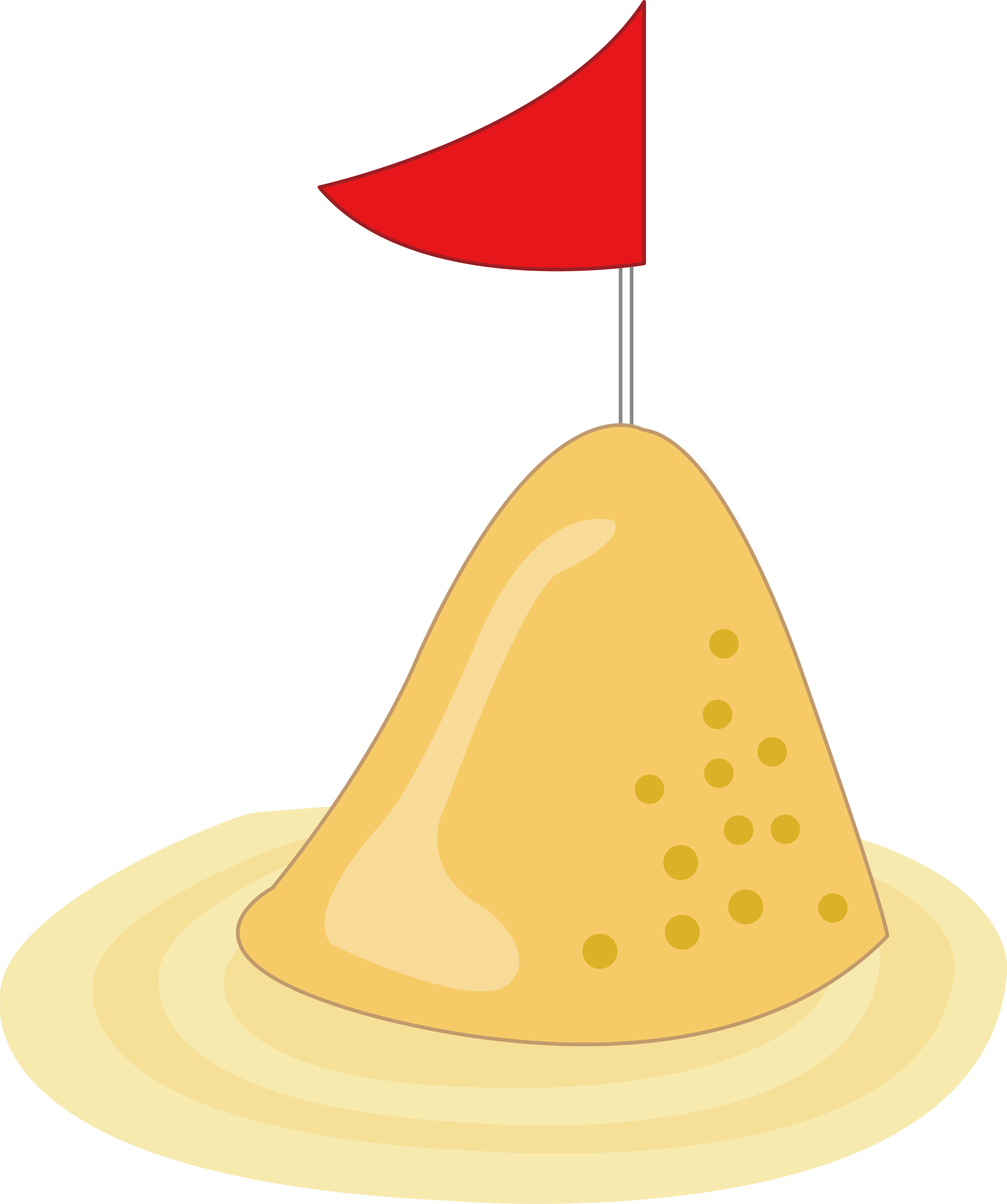 Sand Clip Art - Vector Graphics (2263x2705)