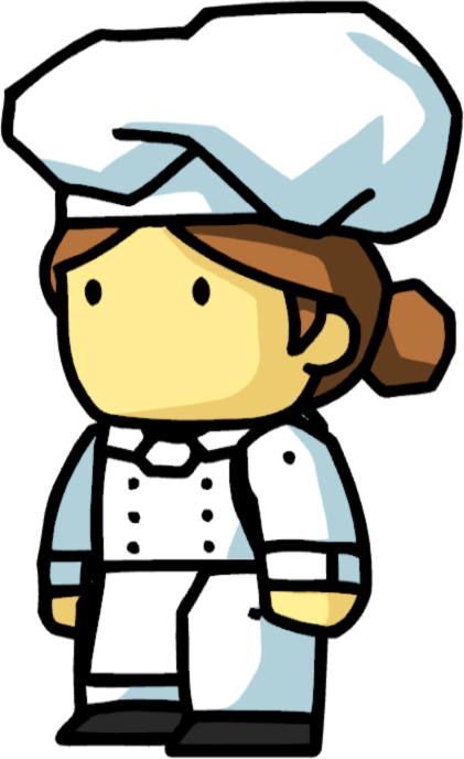 Chef Female - Scribblenauts Baker (421x688)