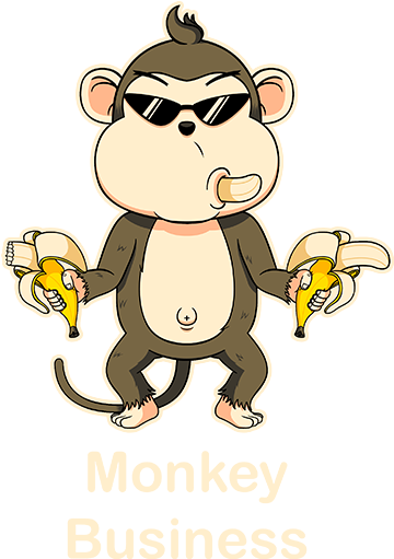 Monkey Business - Cartoon (512x512)