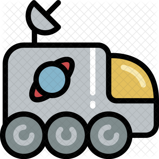 Moon Rover Icon - Astronaut (512x512)