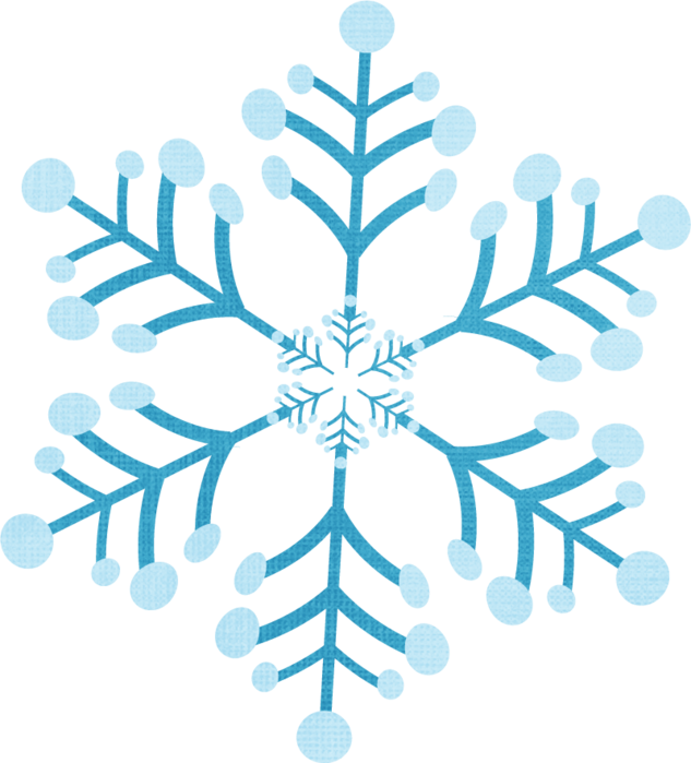 Snowflake Clipart Bunch - Snowflake (633x699)