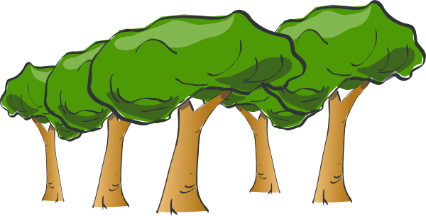 Tree Clip Art (600x305)