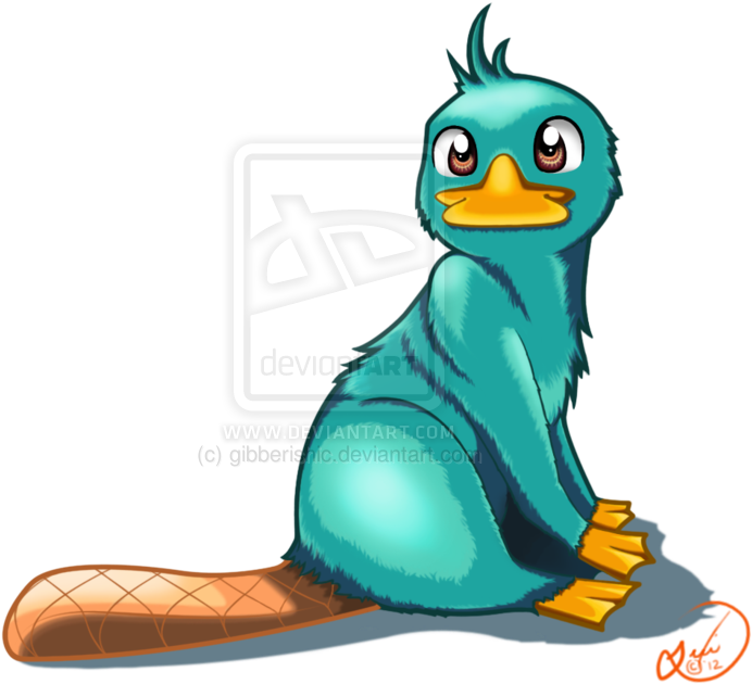 Perry Art - - Cartoon (800x742)