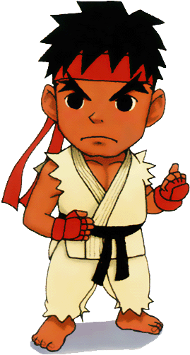 Ryu Chibi Street Fighter (290x511)
