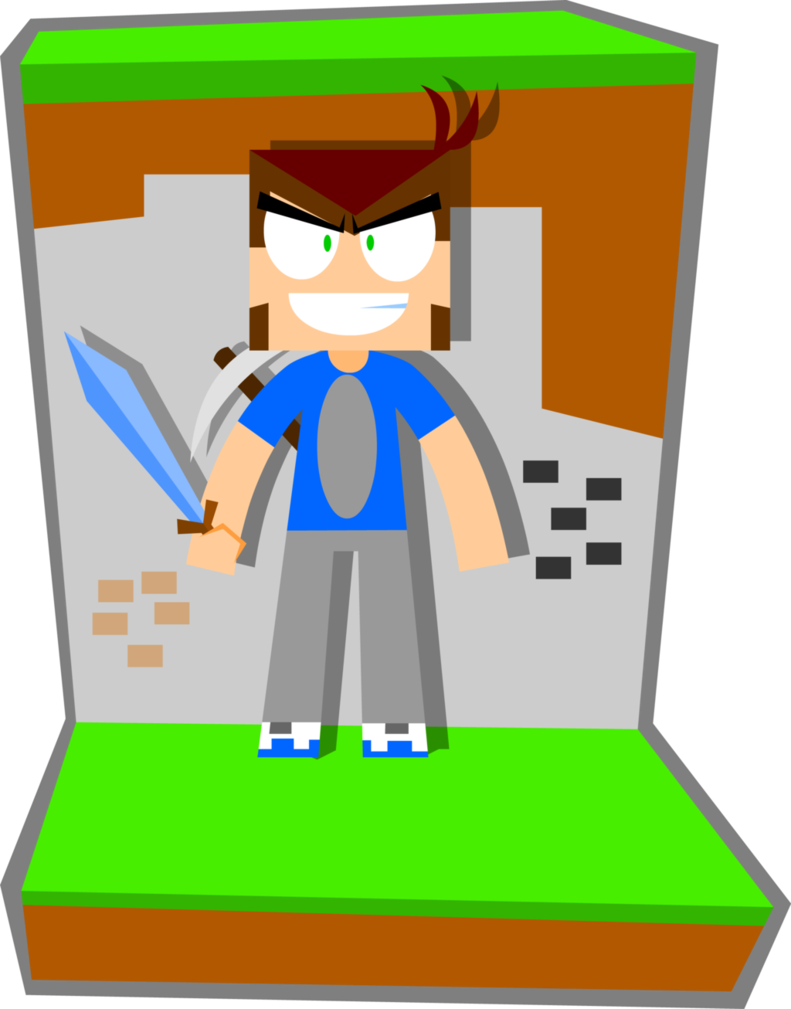 Magic277's New Minecraft Avatar By Magic277 - Cartoon (791x1009)