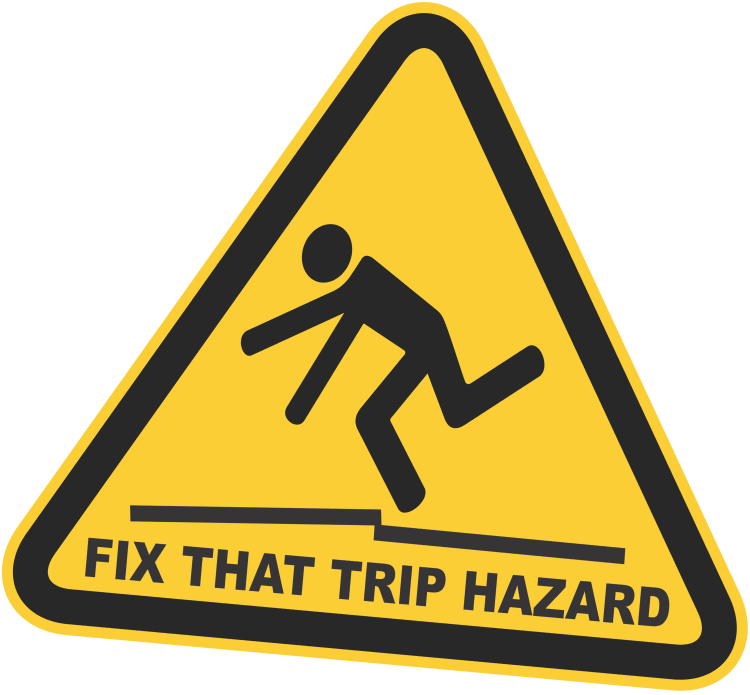 Trip Hazards - No Trip Hazards (750x695)