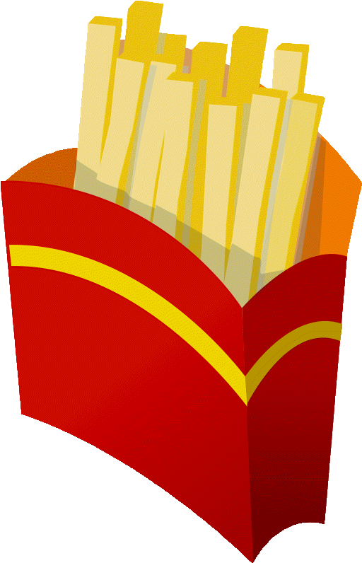 French Fries Clipart (536x800)