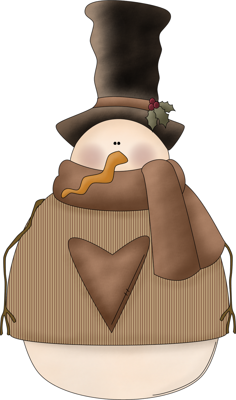 Painted Snowman - Snowman (944x1600)