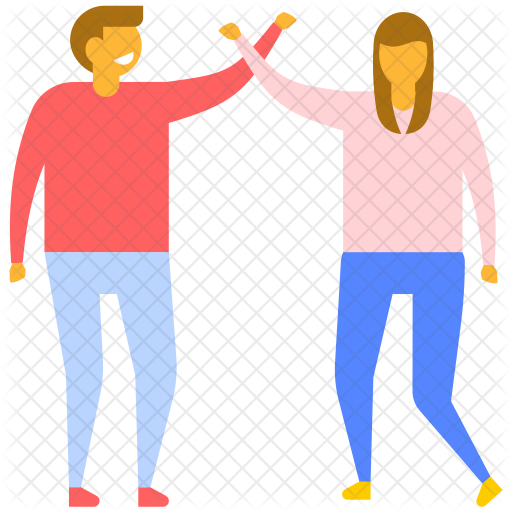 High Five Icon - Happiness (512x512)