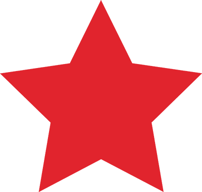 Redstar - Red Star Clipart (400x381)