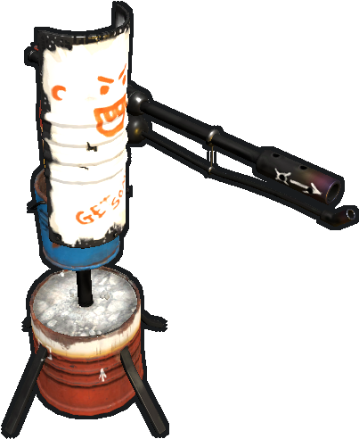Rust Flame Turret Png (512x512)