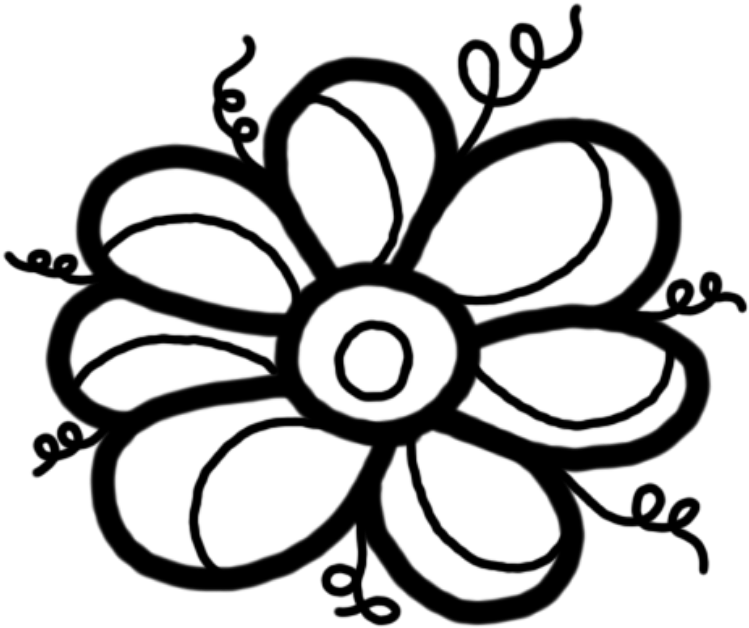 Free Flower Clip Art - Drawing (1280x800)