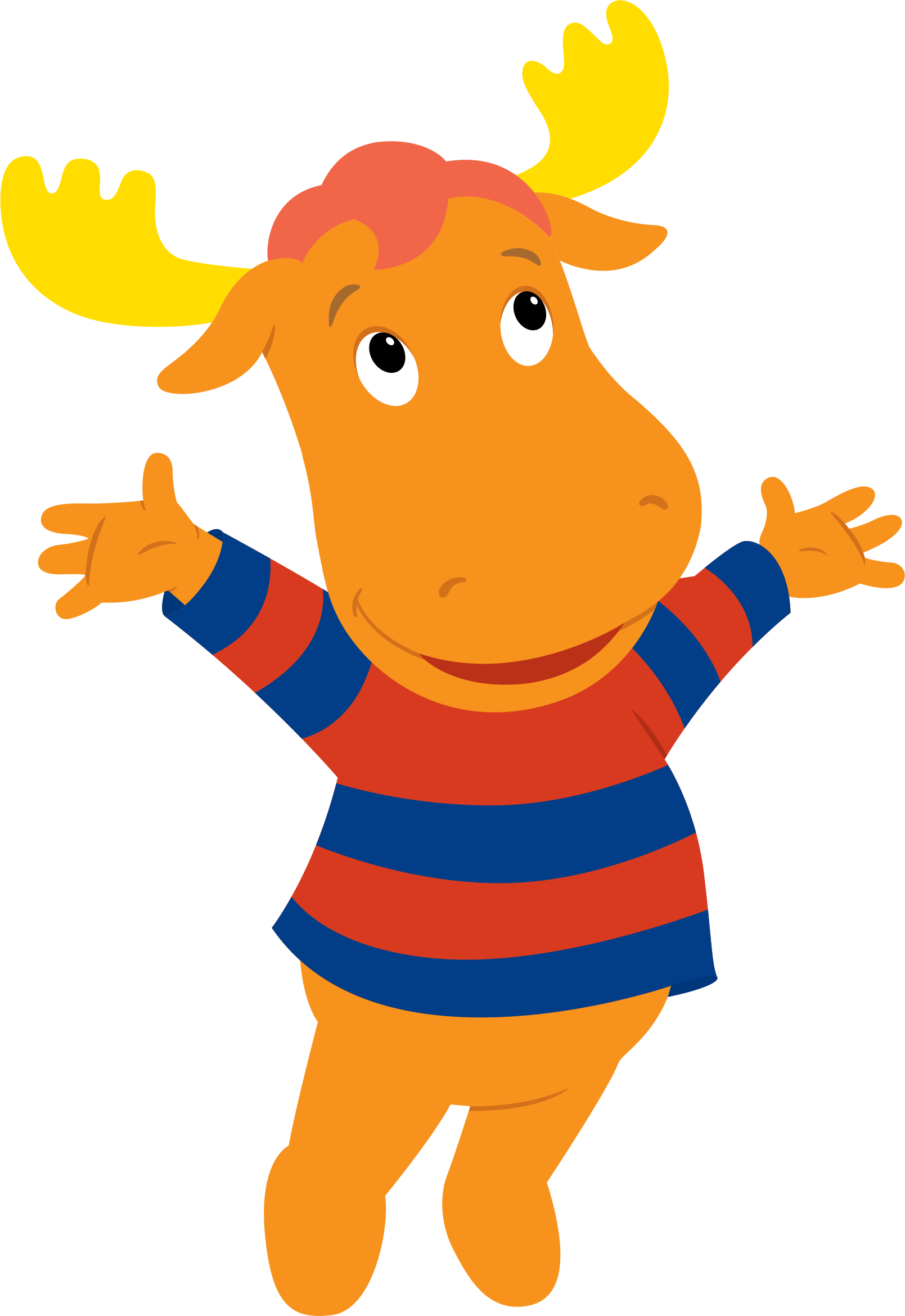 The Backyardigans Tyrone Jumping Nickelodeon Character - Cartoon (1609x2340)