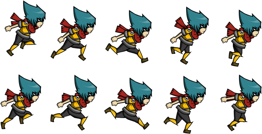 New Articles Similar Sprite Animation Animation Techniques - Sprite Sheet Running (900x495)