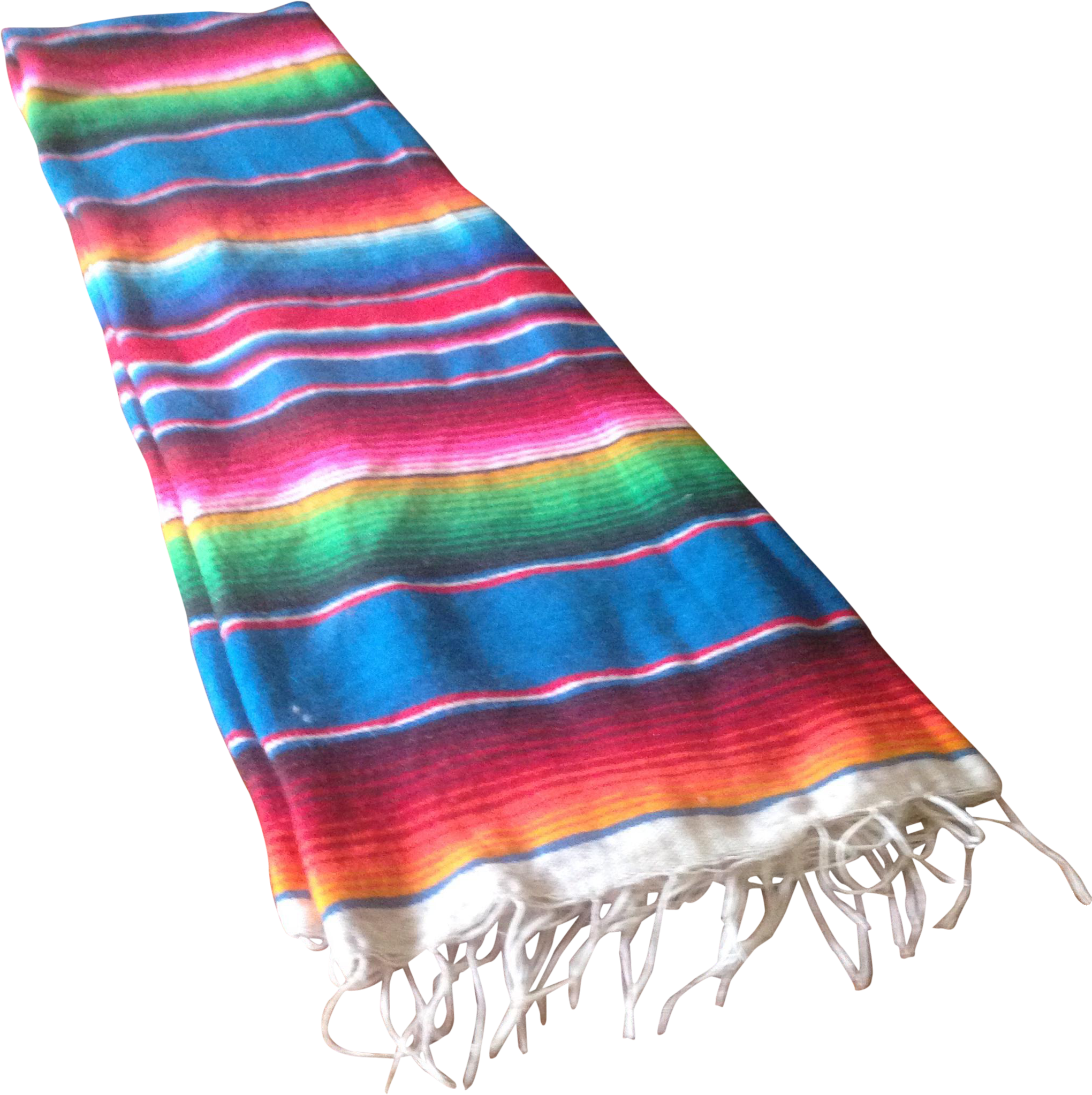 Vintage Bright Striped Boho Blanket Throw - Boho-chic (2266x2272)