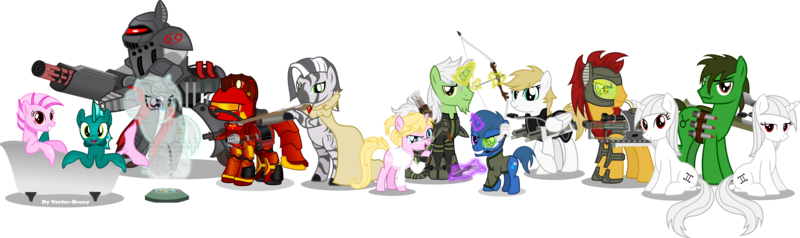 Vector-brony, Fallout Equestria, Fallout Equestria - Jpeg (800x238)
