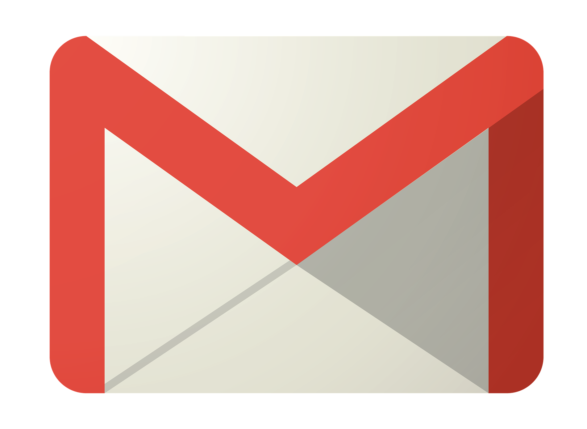 Logo, Gmail, E - Logo Gmail (2500x1806)