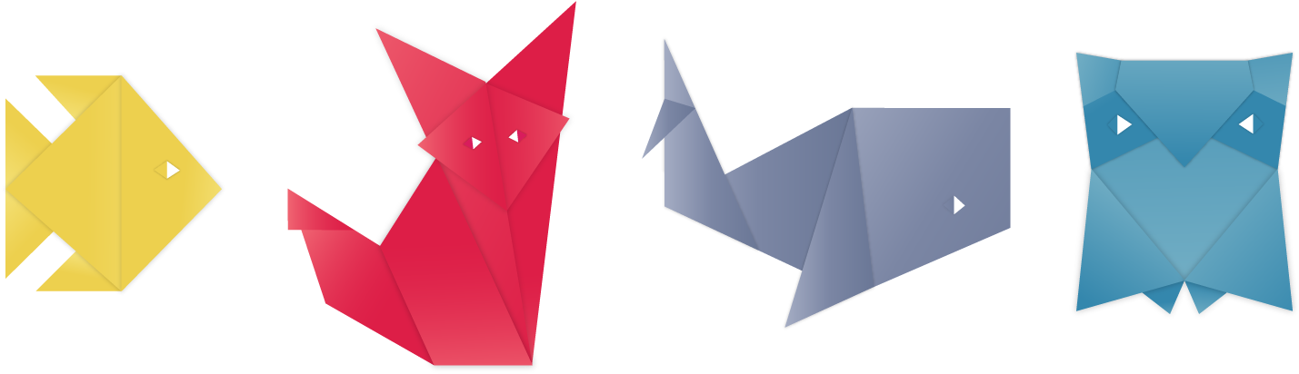Orgonami Illustration - Origami (1600x500)