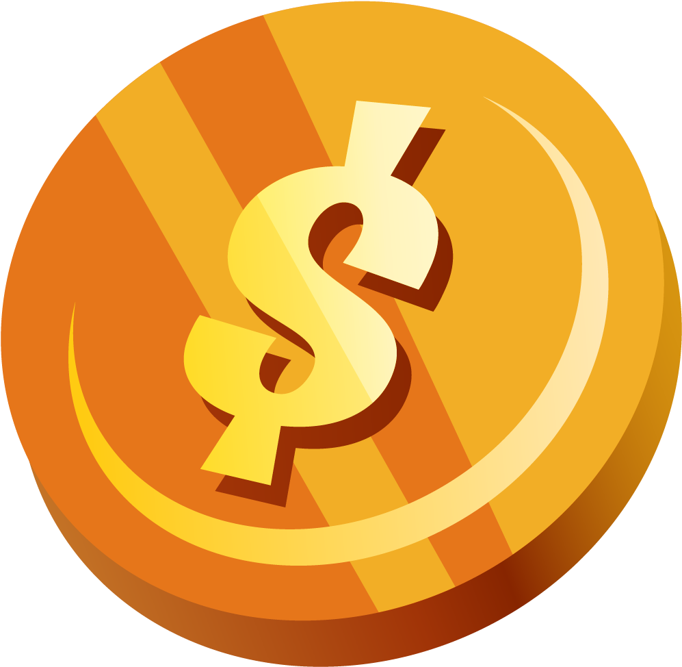 Coin Clip Art - Монеты Вектор (1875x1875)
