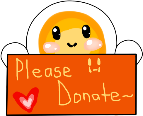 Please Donate Sign By Transmitingpoint2you - Donation (700x700)