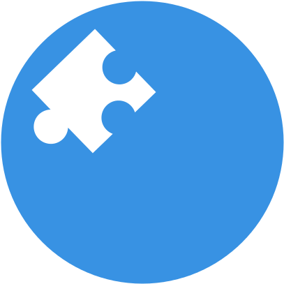 Simple Puzzle Logo - Scalable Vector Graphics (500x500)