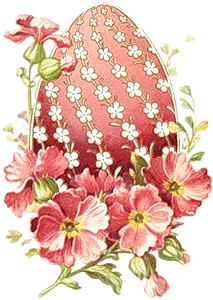 Easter Graphics - Vintage Easter Png (378x500)