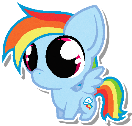 Image - Rainbow Dash (501x509)