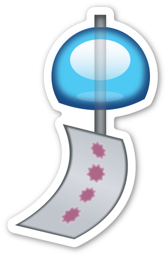 Wind Chime - Emoji Windspiel (343x525)