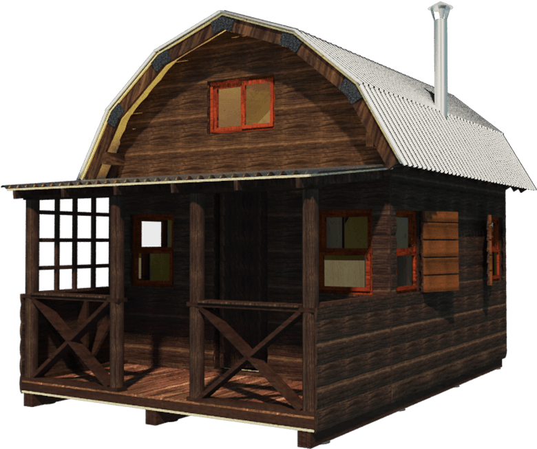 Com Quality - Cabin Png (800x800)