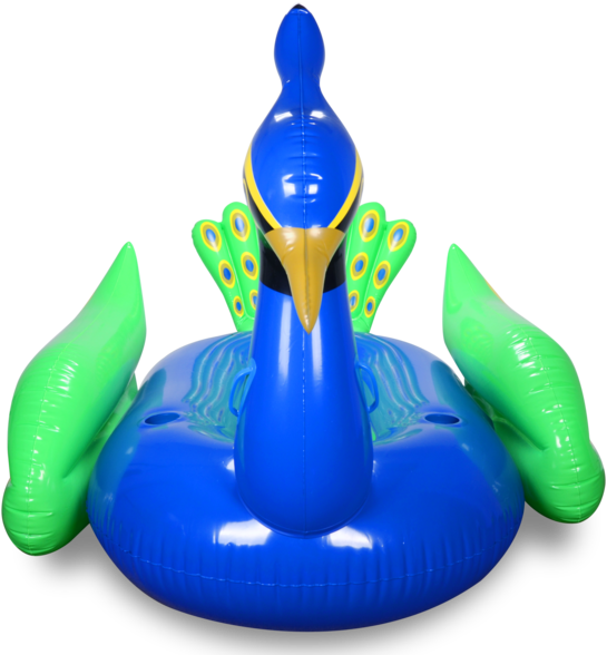 Mimosa Inc Inflatable Giant Size Float Pool Peacock (600x593)