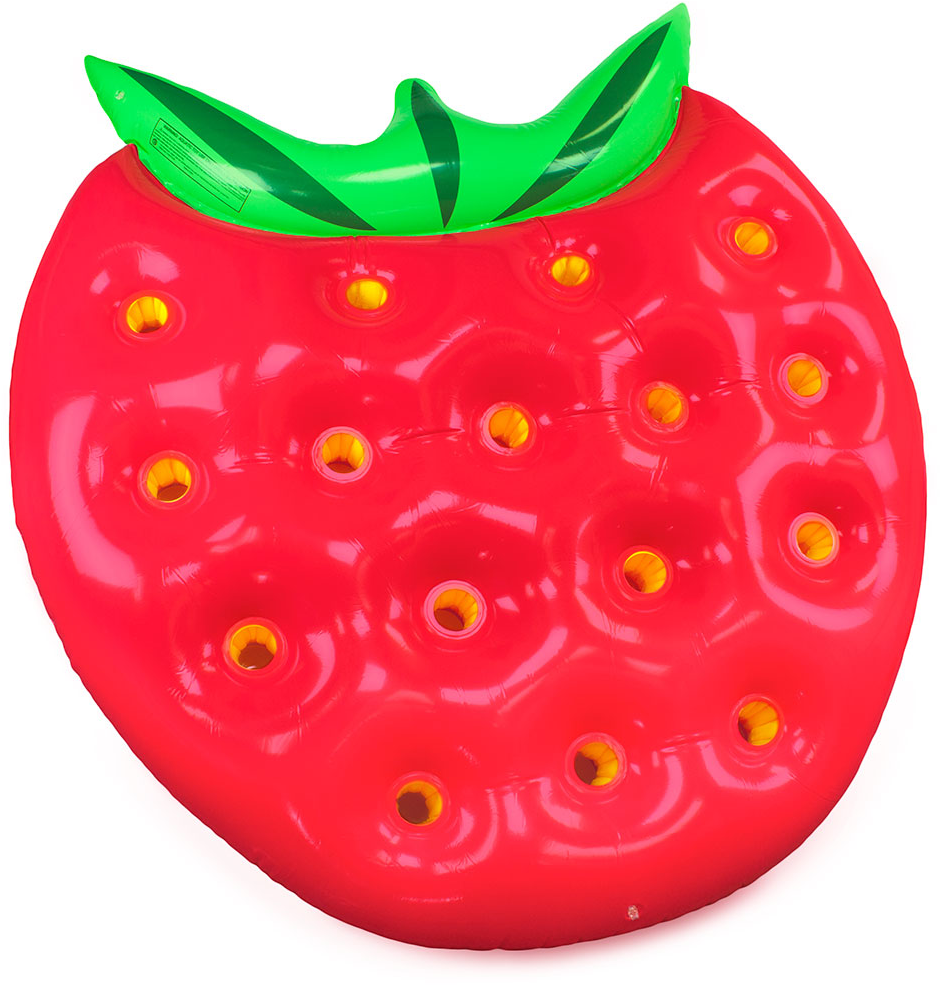 5′ Strawberry Pool Float - Beach Gear 5' Strawberry Pool Float With Patch Kit (1000x1000)
