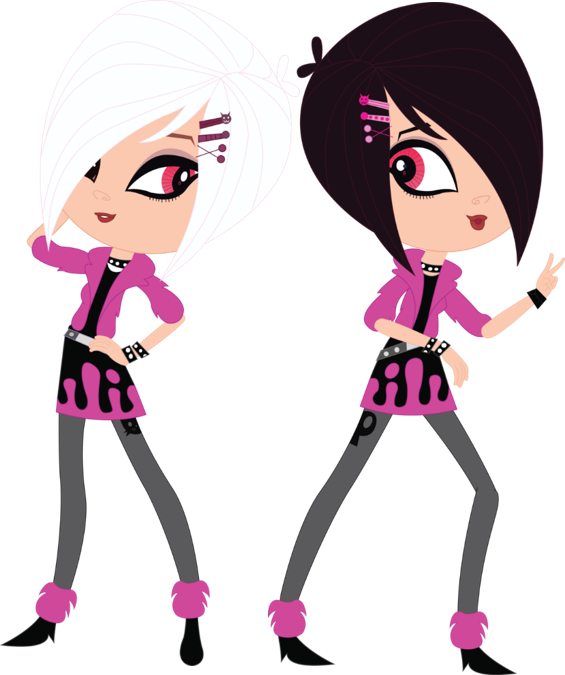 The Biskits - Cartoon (565x675)