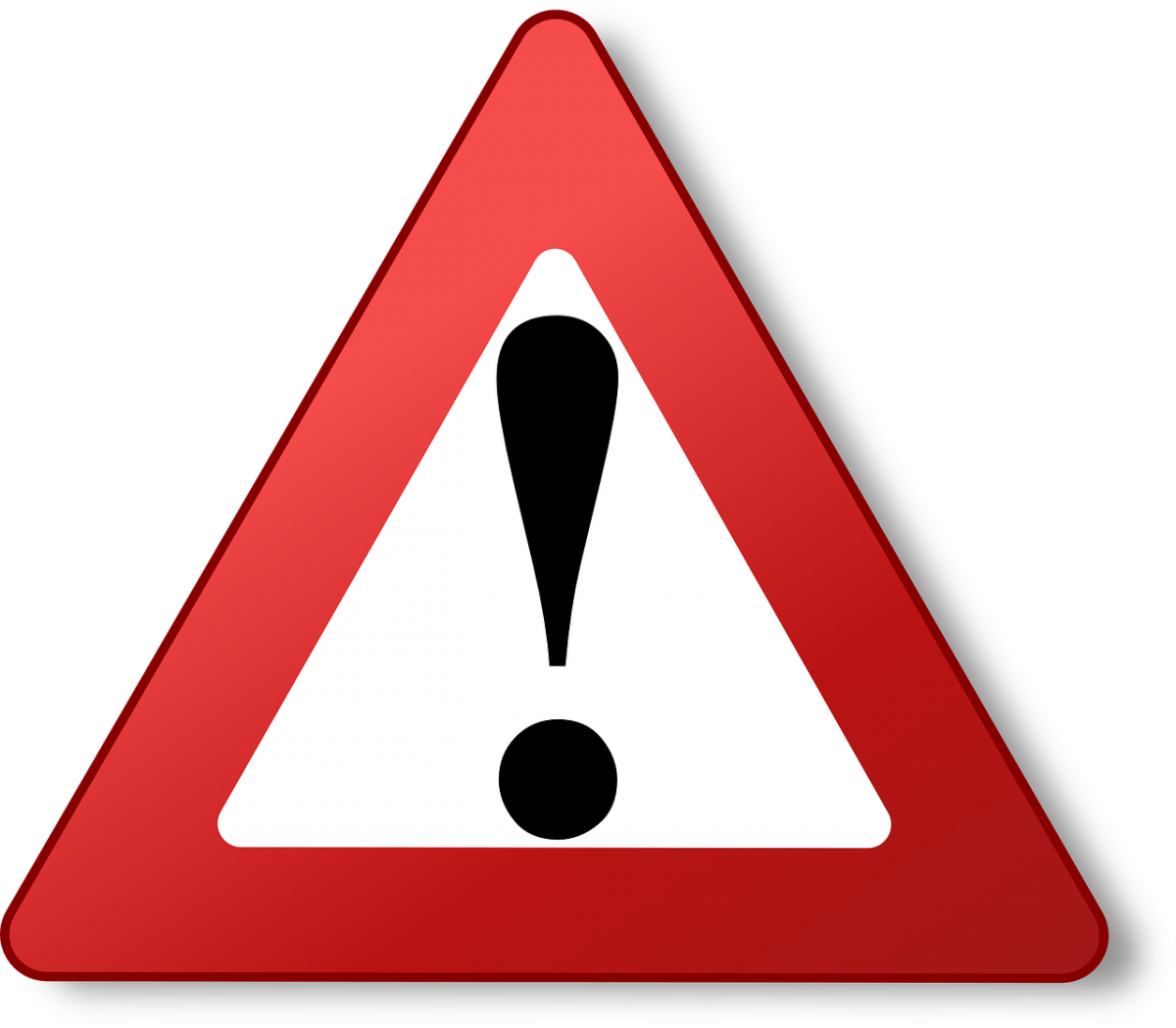 Sign-36070 960 - Warning Png (1200x1049)