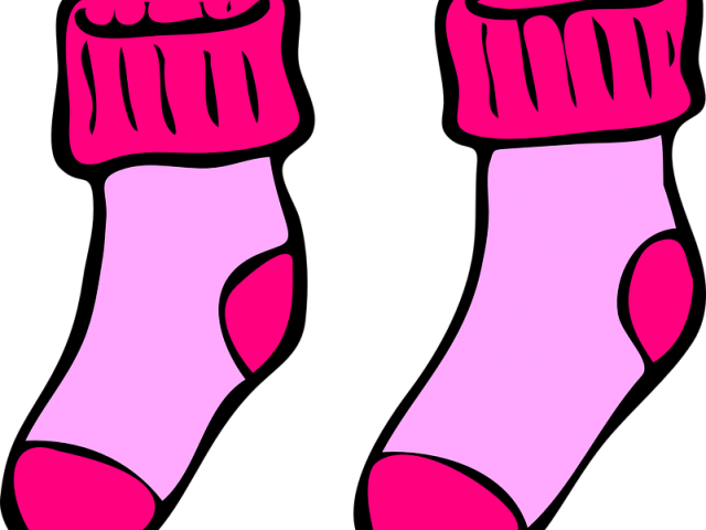 Socks Clipart Cothes - Socks Clip Art (640x480)