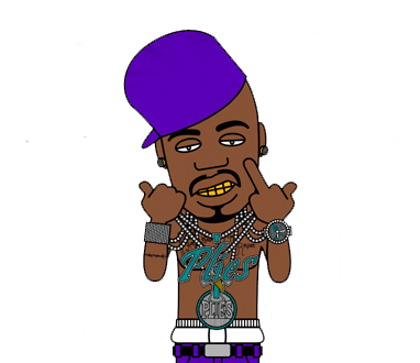 Share This Image - Plies Cartoon (382x330)