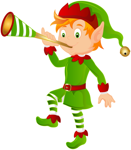 Cartoon Elf Transparent (523x600)